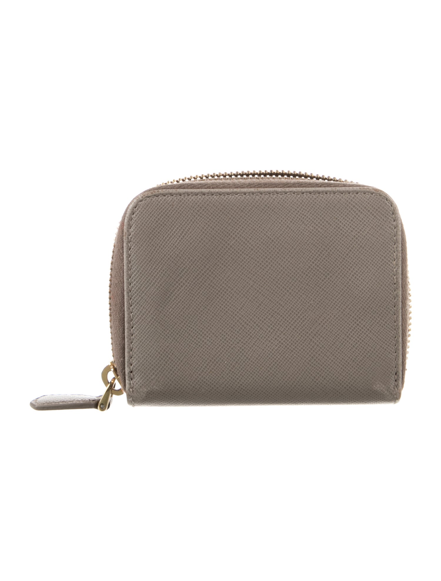 Prada Saffiano Lux Leather Coin Pouch