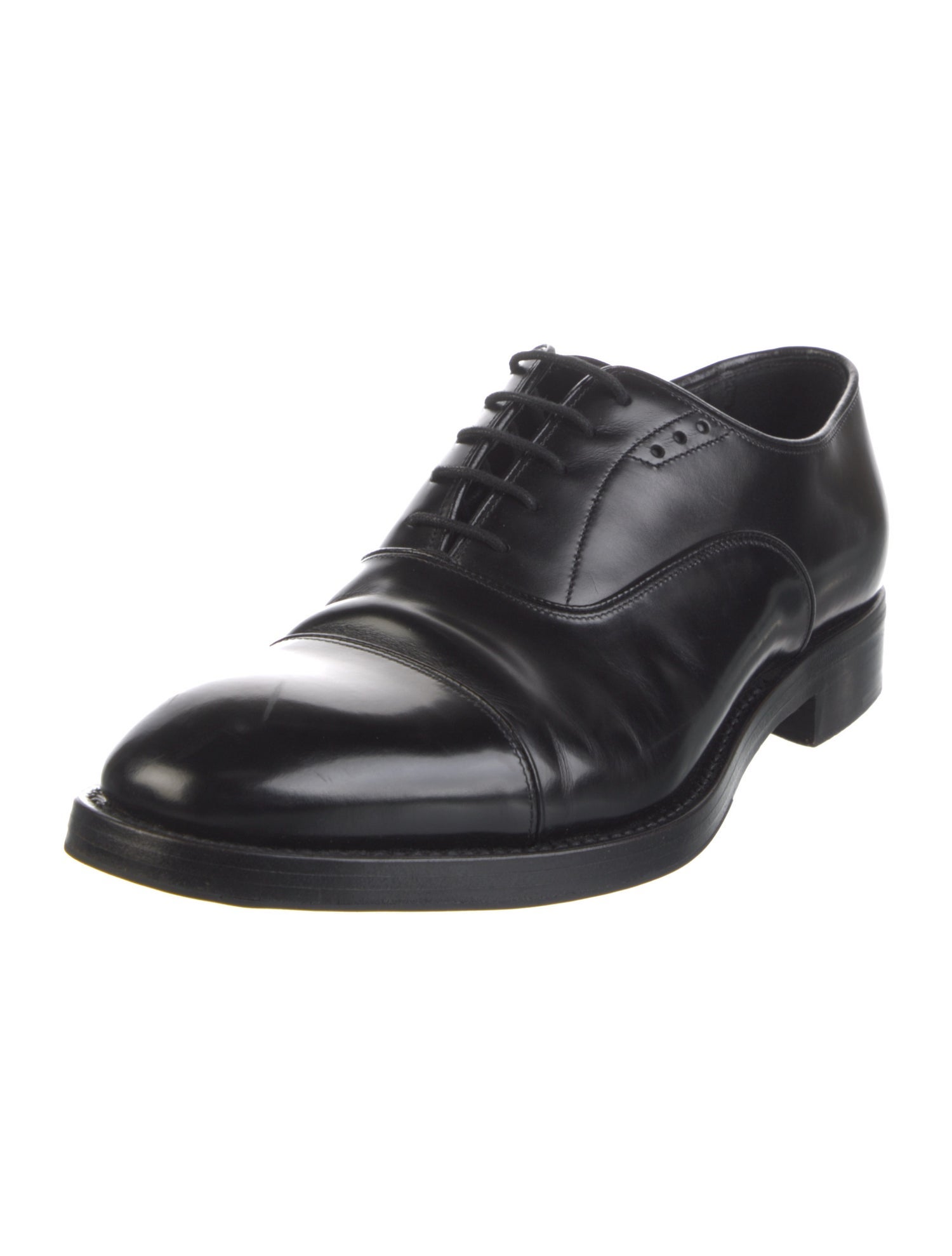 Prada Leather Oxfords