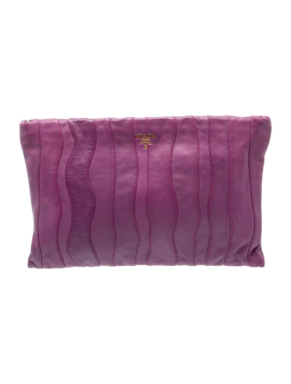 Prada Nappa Stripes Leather Nappa Waves