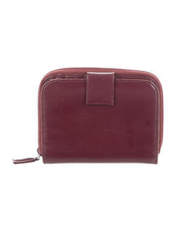 Prada Leather Compact Wallet