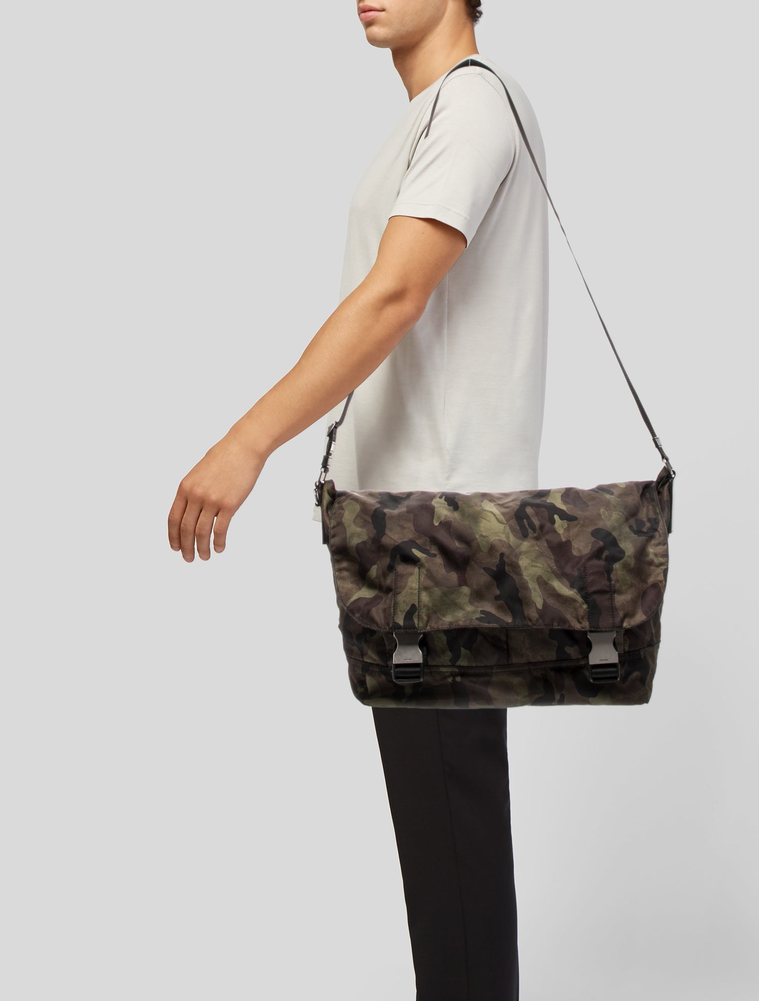 Prada Tessuto Nylon Crossbody Bag