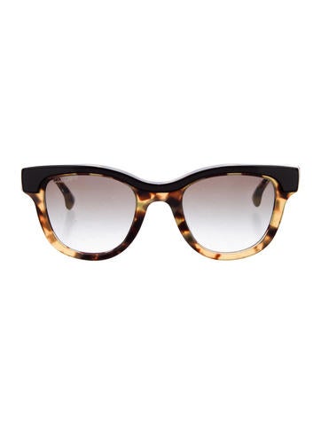 Prada Tortoiseshell Tinted Sunglasses