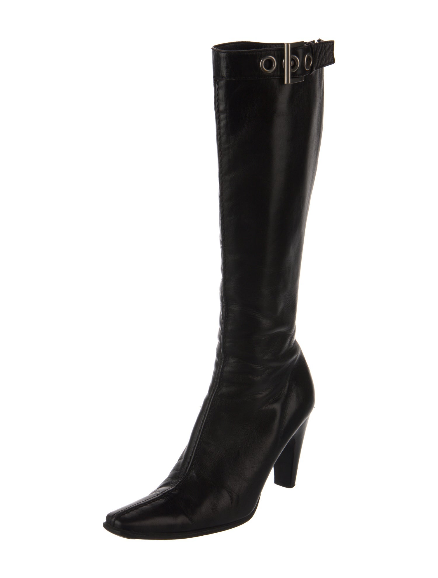 Ann Demeulemeester Leather Boots - Black Boots, Shoes - ANN49555