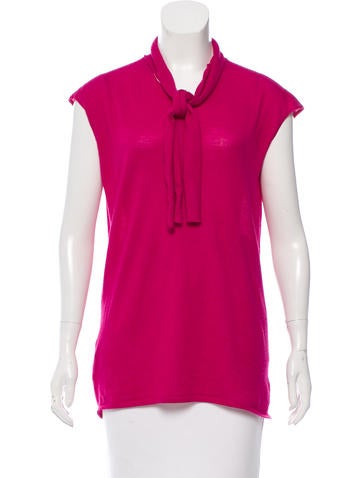 Prada Cashmere & Silk-Blend Top