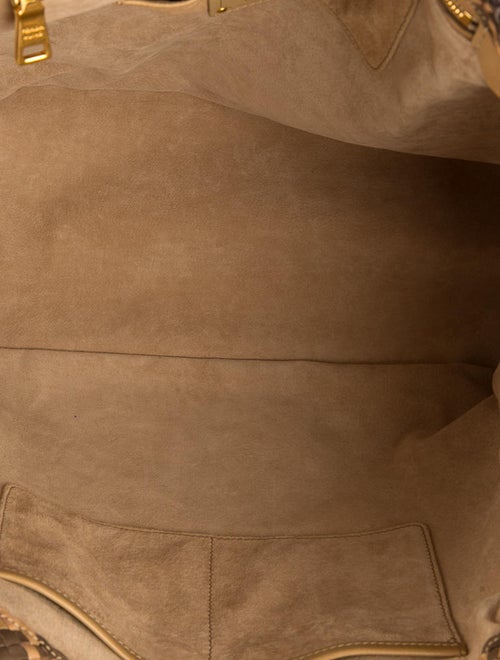 Prada Oversize Woven Satchel