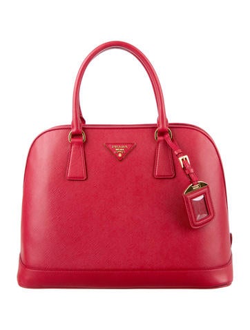 Prada Saffiano Lux Dome Satchel w/ Tags
