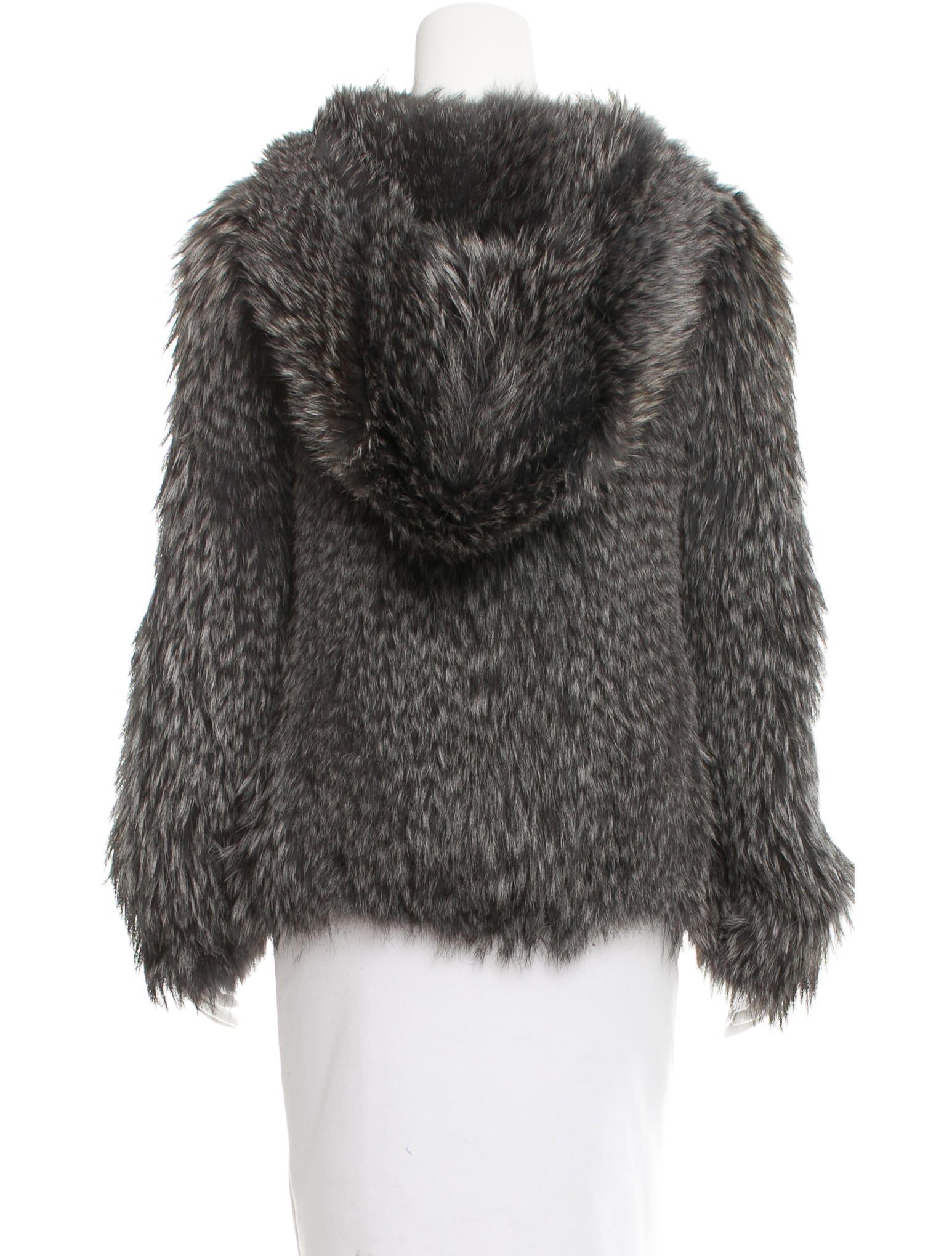 Prada Knitted Fox Fur Jacket - Clothing - PRA137570 The RealReal