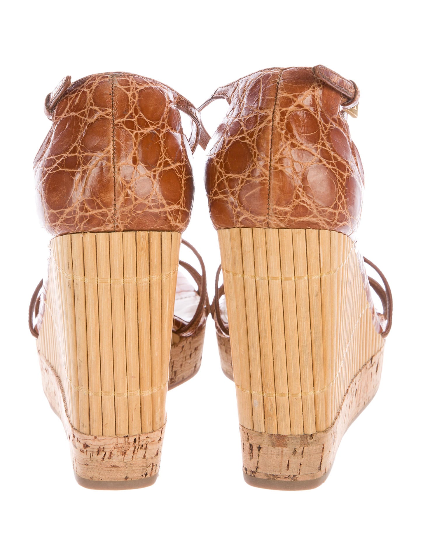 prada st cocco multistrap wedges shoes pra142996 prada st cocco multistrap wedges shoes pra142996