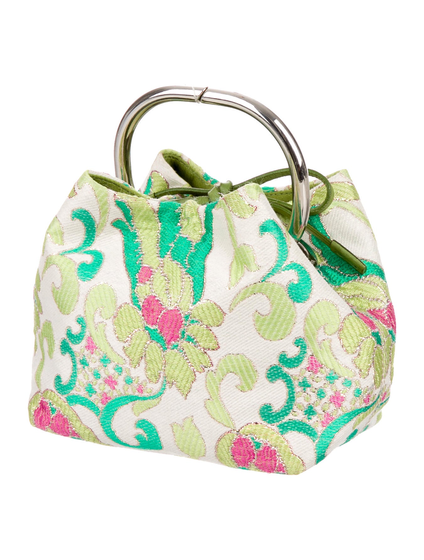 Prada Jacquard Handle Bag Handbags PRA143479 The RealReal