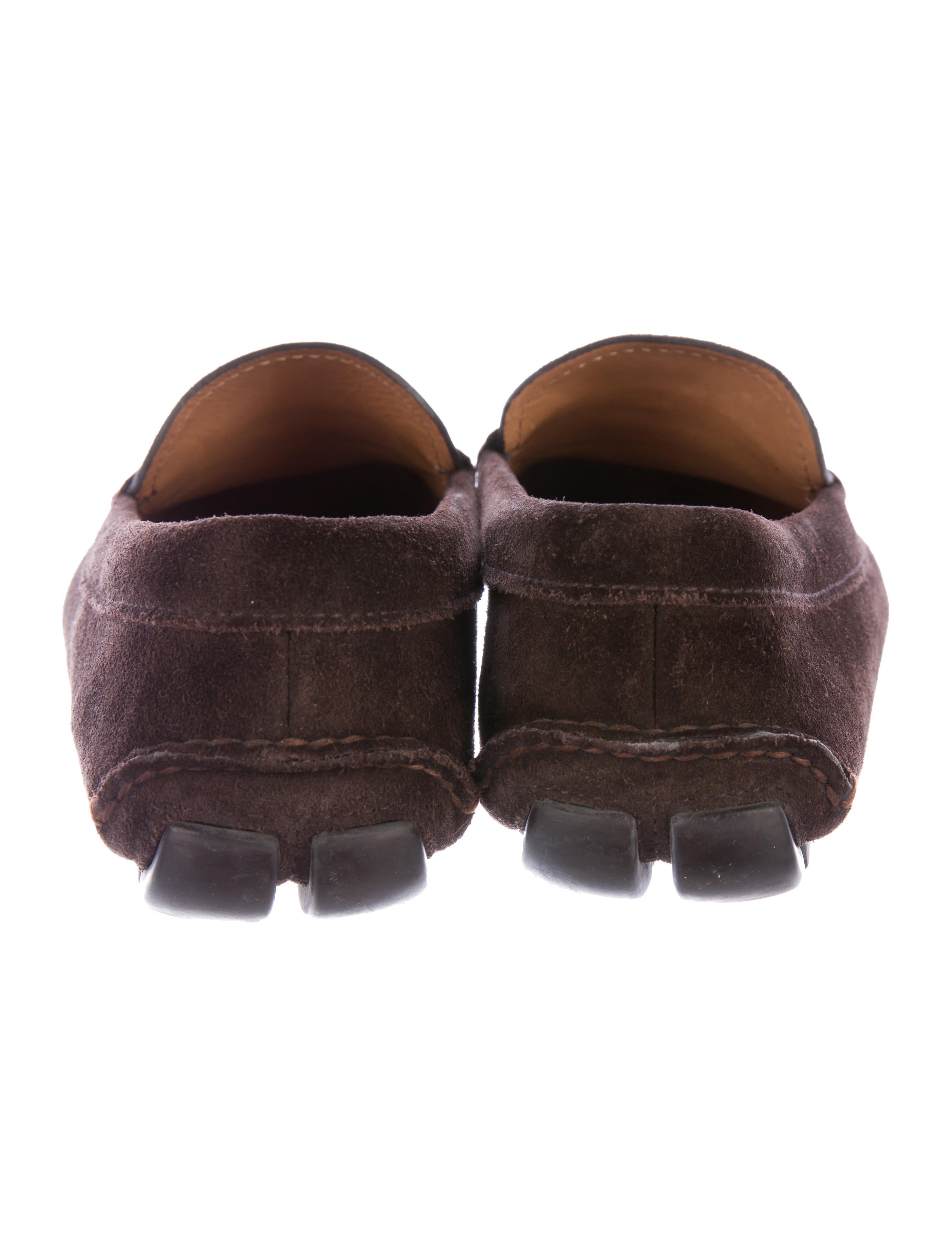 Prada Penny Driving Shoes Suede Prada Penny Driving Shoes Suede