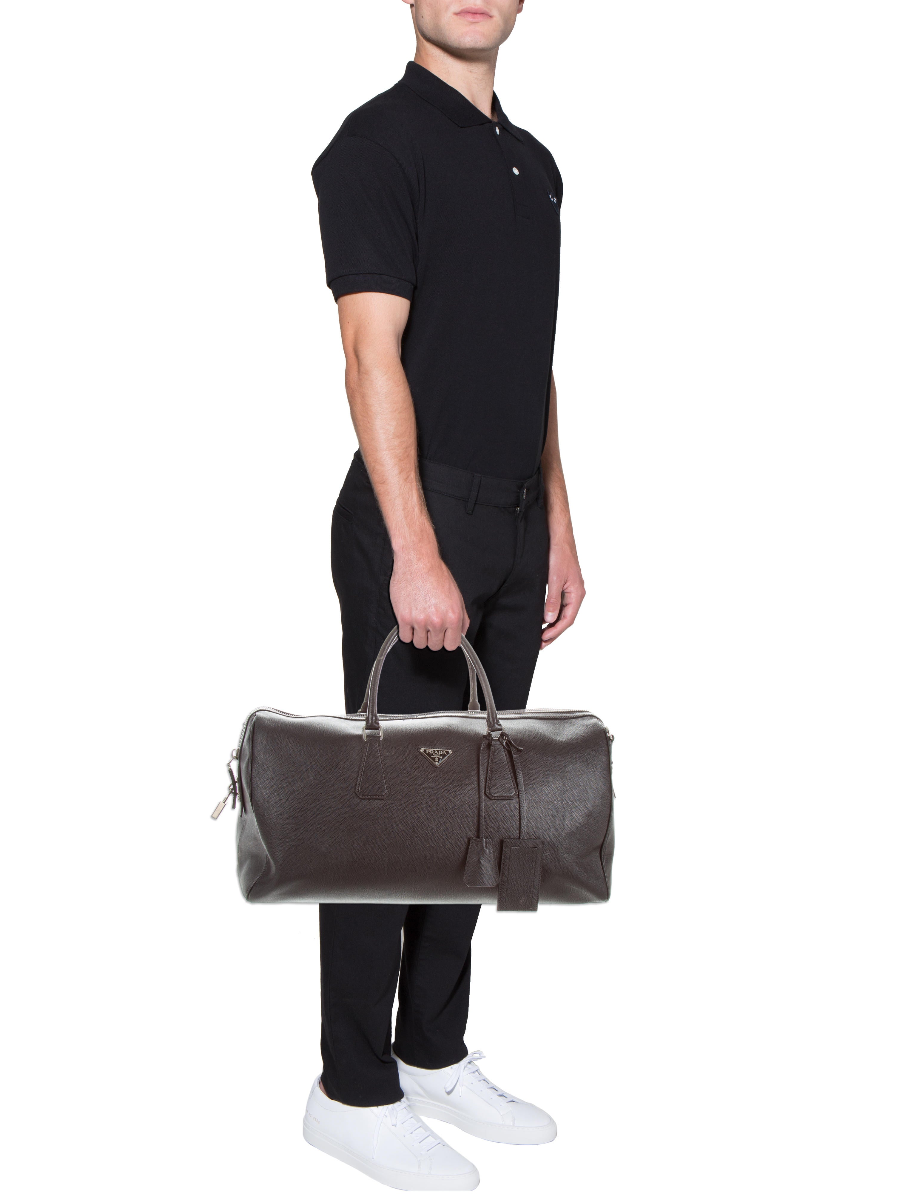 Prada Saffiano Duffle Bag