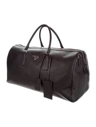Prada Saffiano Duffle Bag