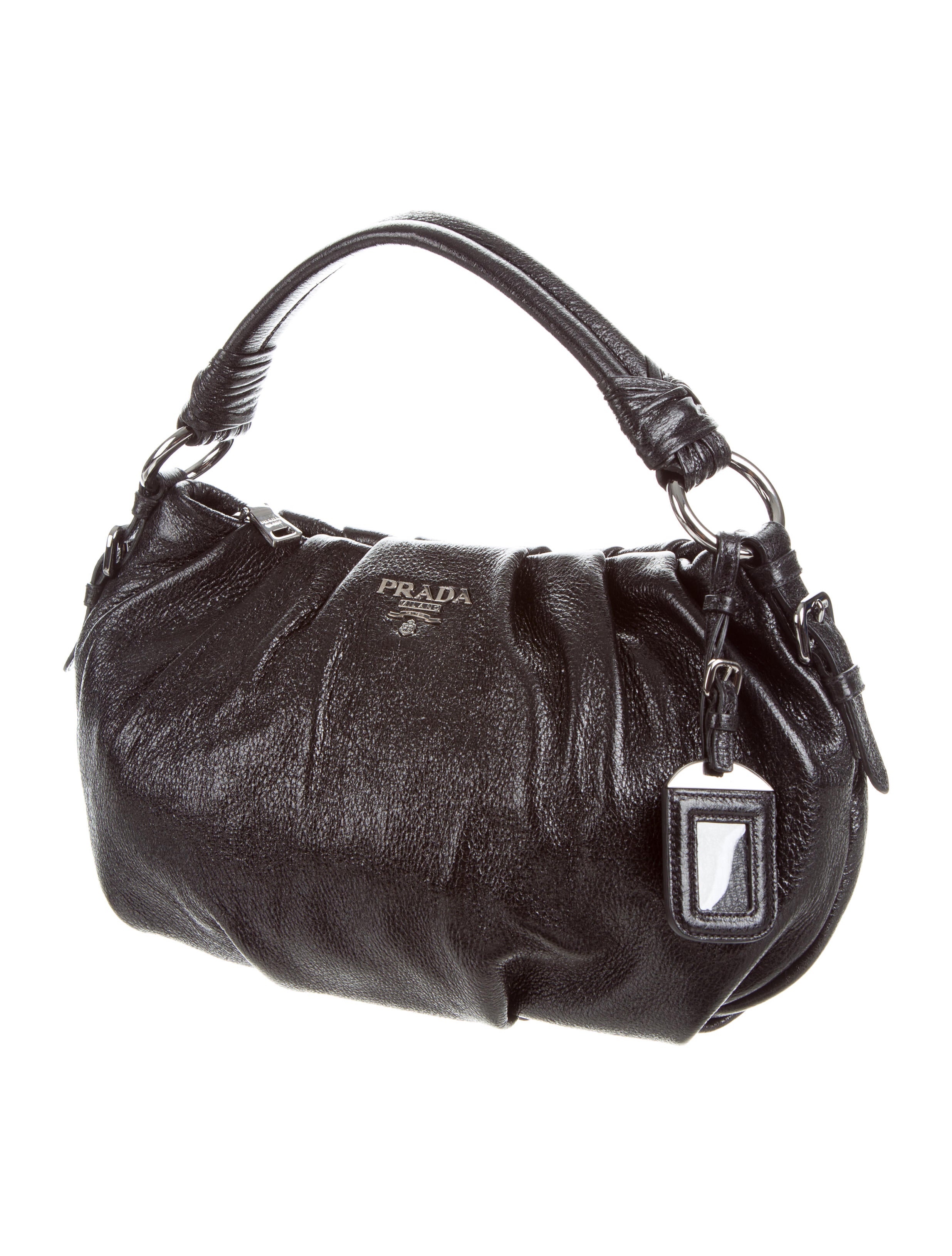 Prada Cervo Lux Shoulder Bag Handbags PRA155410 The RealReal