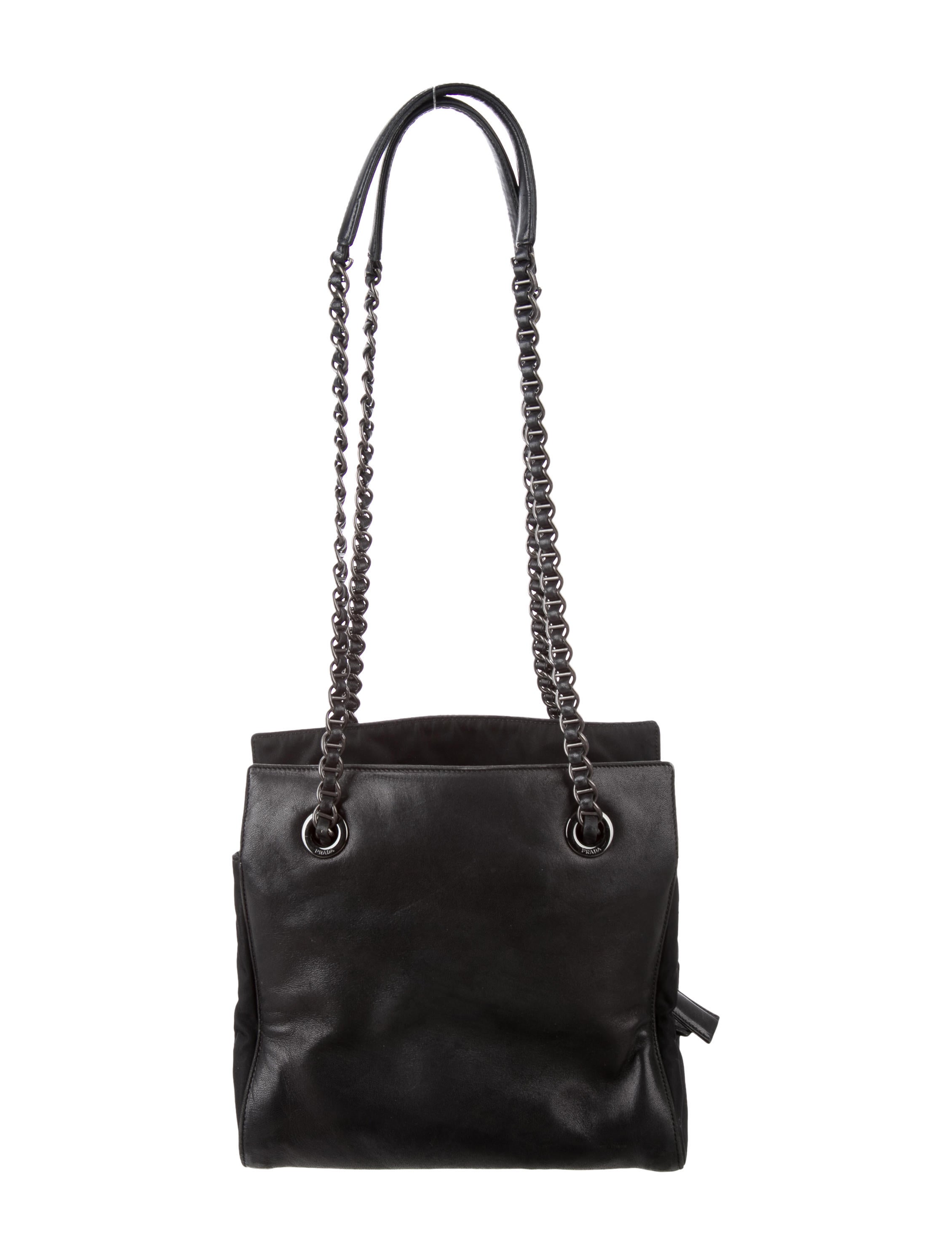 Prada Nappa Tessuto Bag Handbags PRA157285 The RealReal