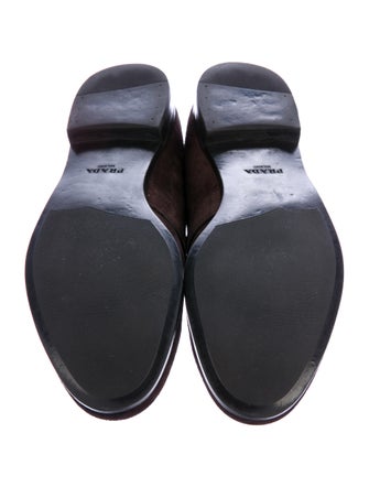 Prada 2015 Suede Loafers