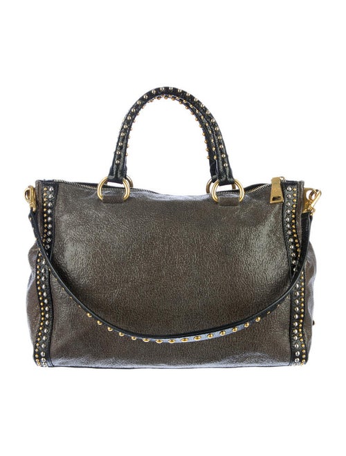Prada Studded Satchel