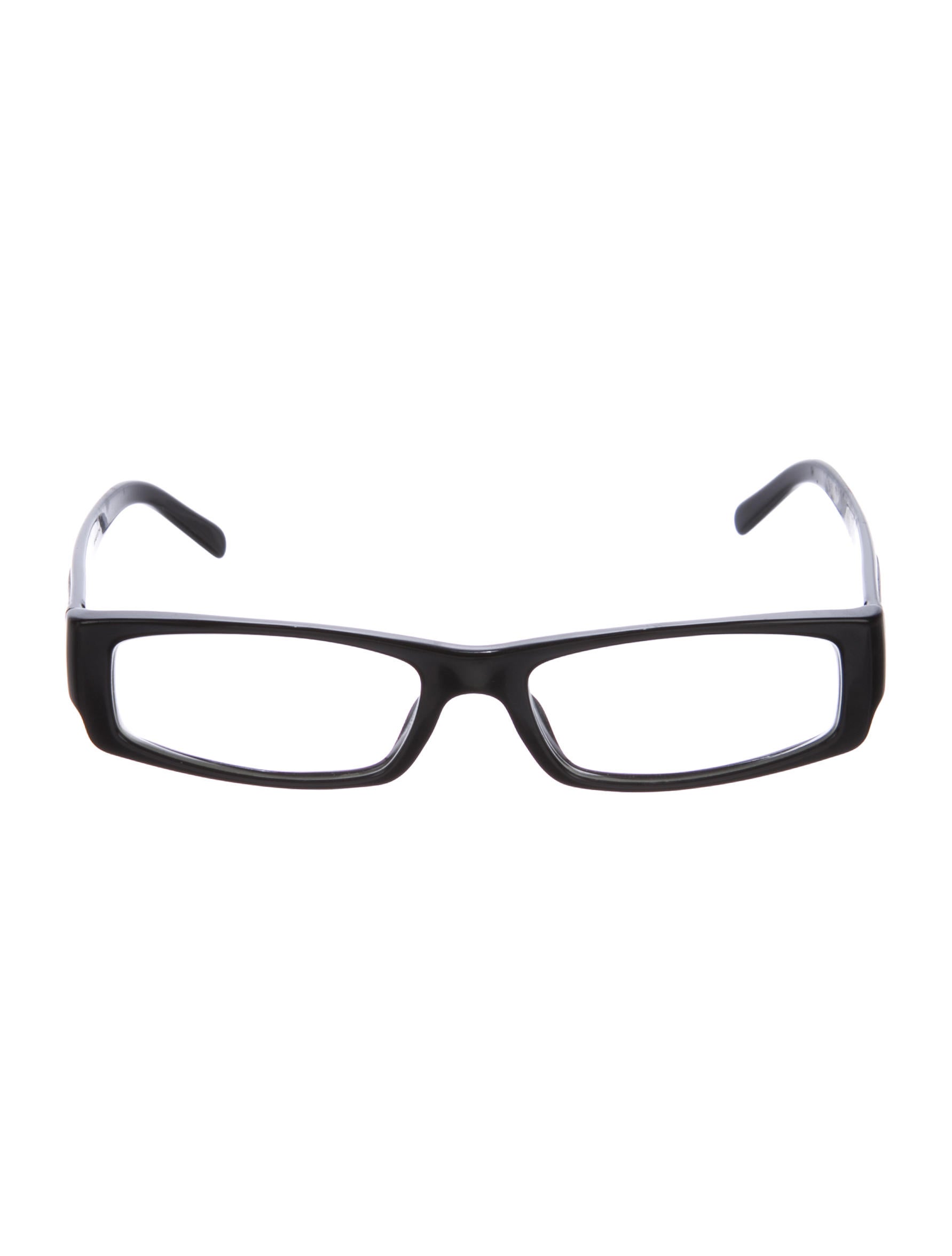 Prada Clear Rectangular Eyeglasses
