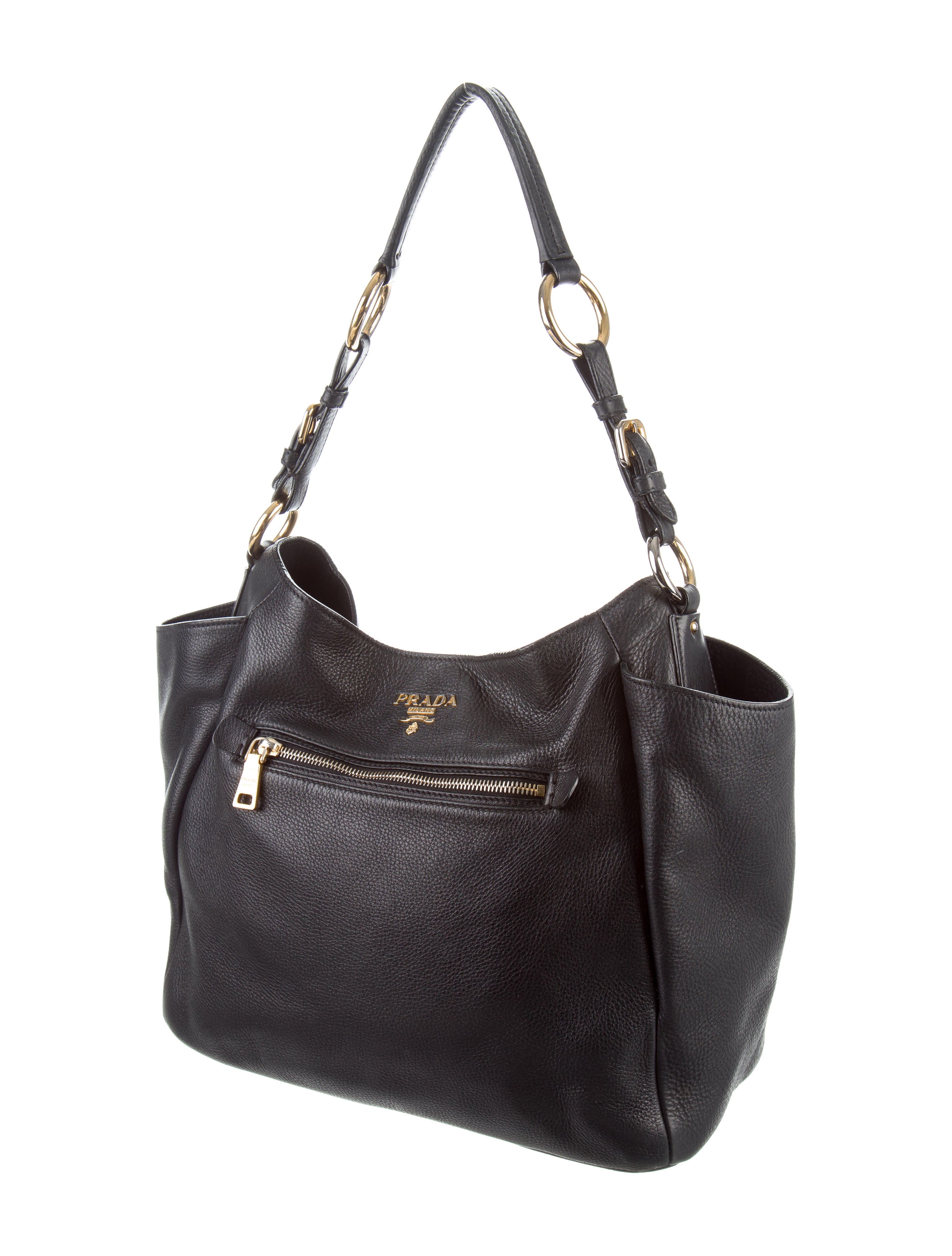 Prada Eyes Vitello Daino Hobo Bag