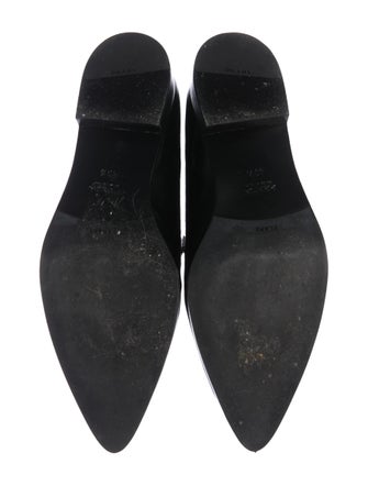 Prada Leopard Print Leather Loafers