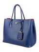 Prada Medium Saffiano Cuir Double Tote