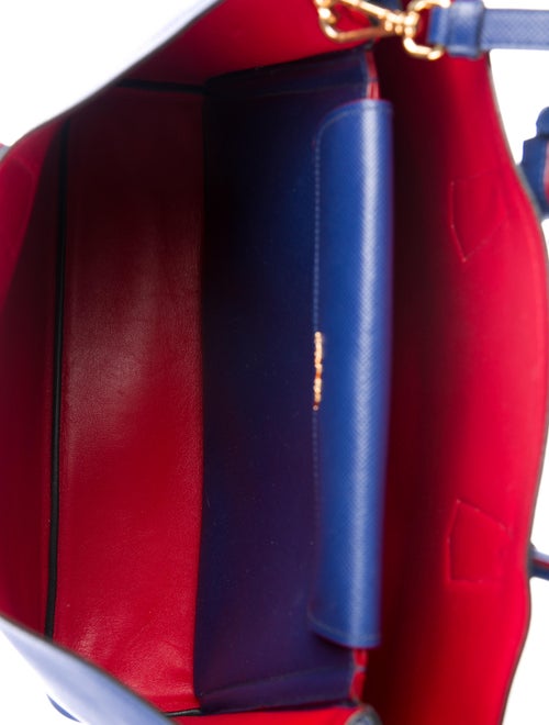 Prada Medium Saffiano Cuir Double Tote