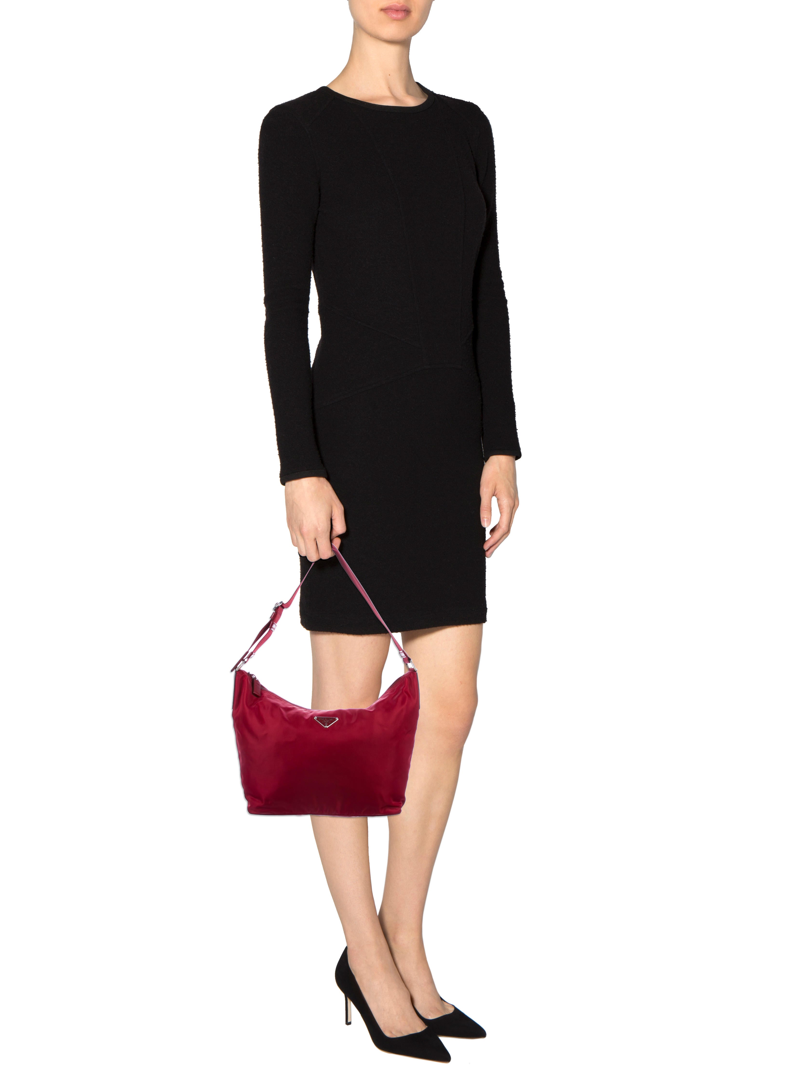 Prada Tessuto Nylon Shoulder Bag