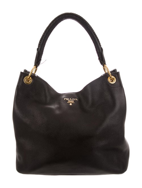 Prada Vitello Daino Hobo Handbags Pra196034 The Realreal Prada Vitello Daino Hobo Handbags