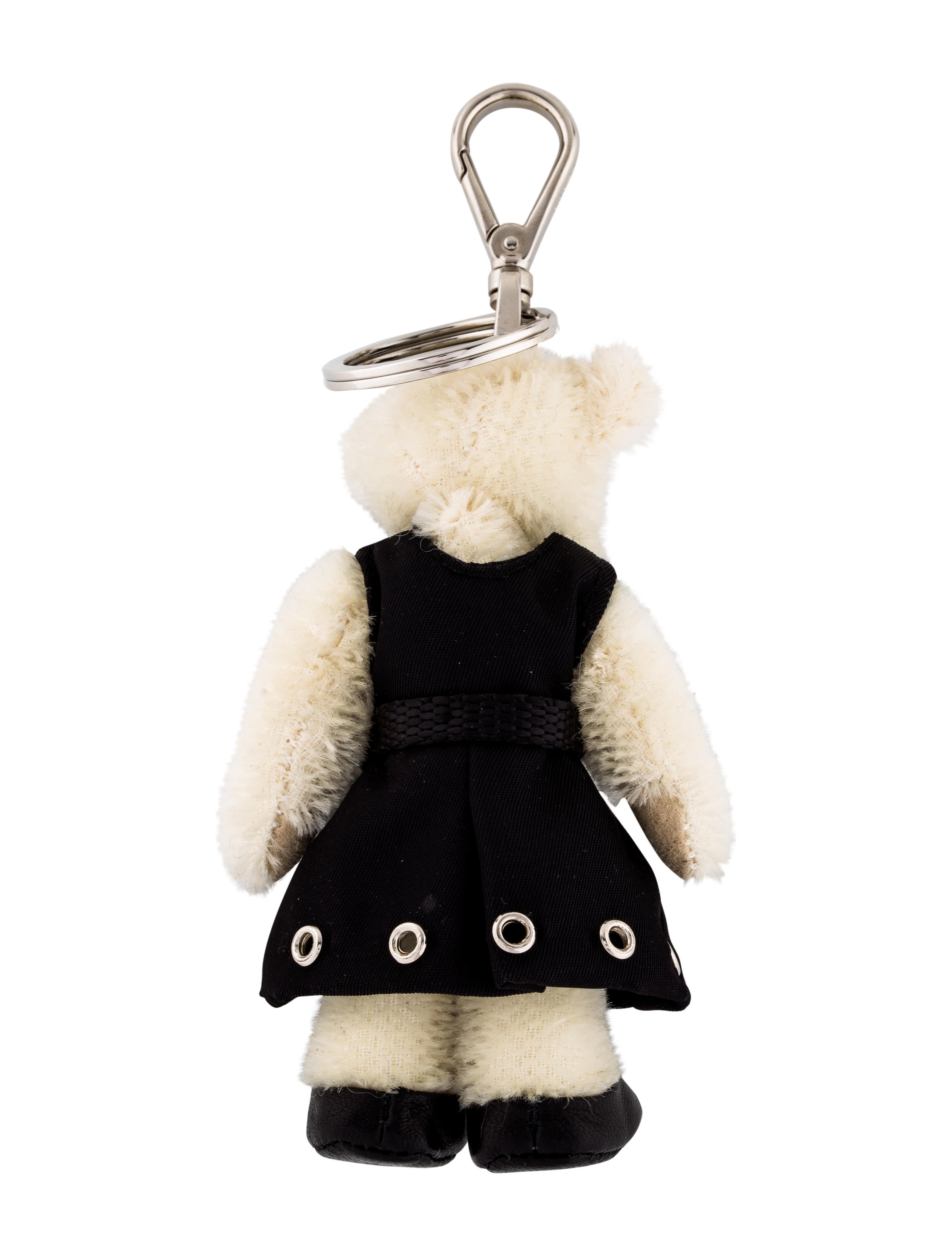 Prada Bear Bag Charm - Black Keychains, Accessories - PRA212965