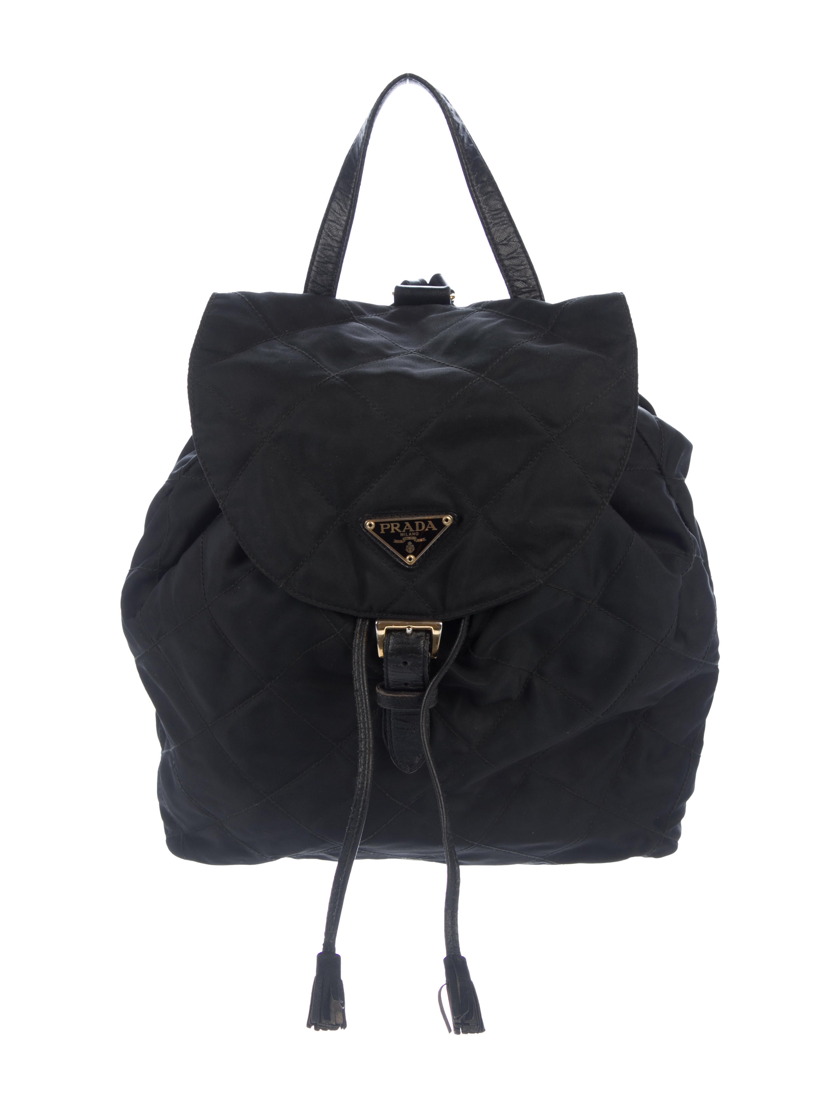 prada quilted backpack