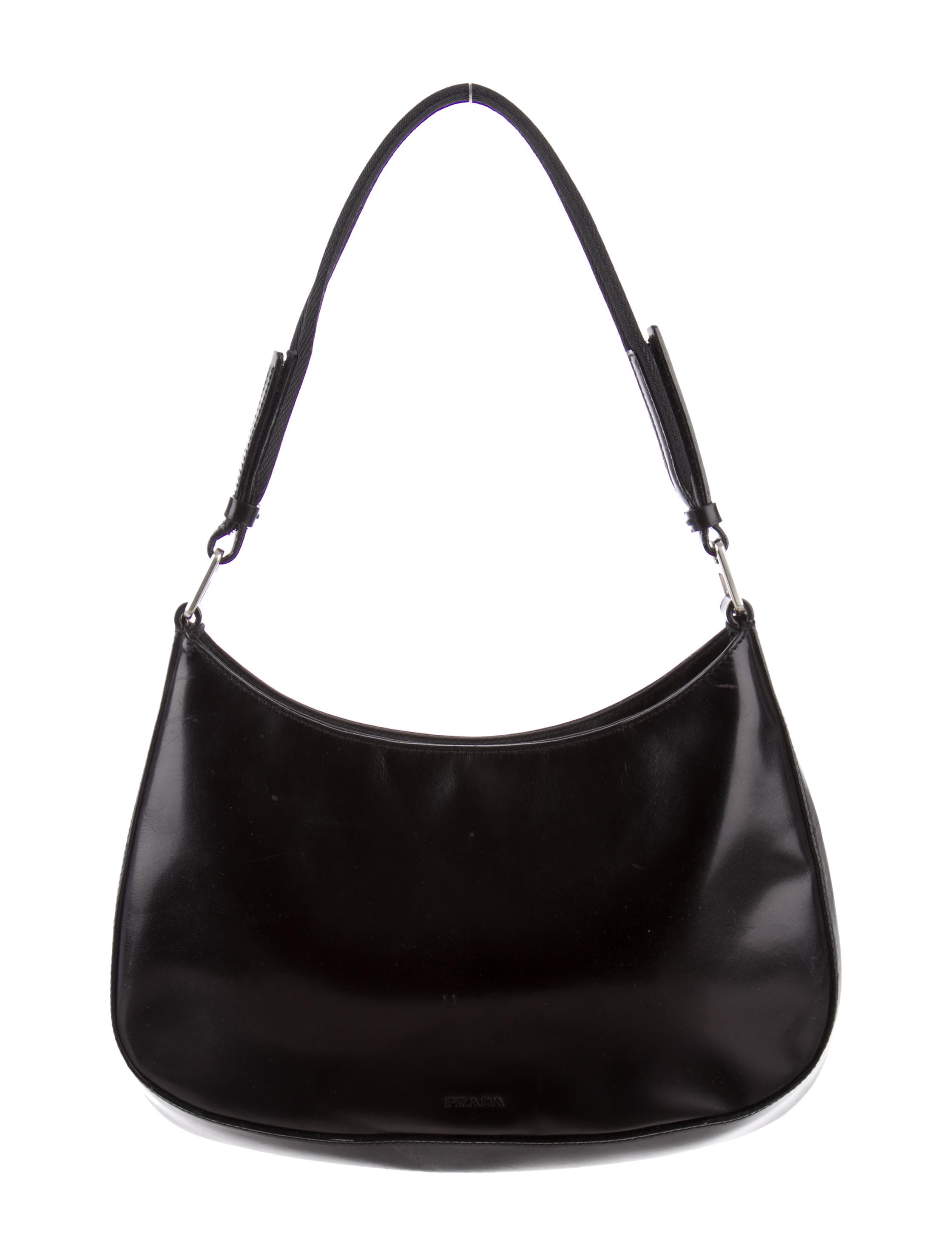 Prada Leather Shoulder Bag Handbags PRA218548 The RealReal