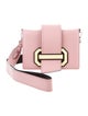 Prada 2017 City Calf Plex Ribbon Geometric Small Flap Bag