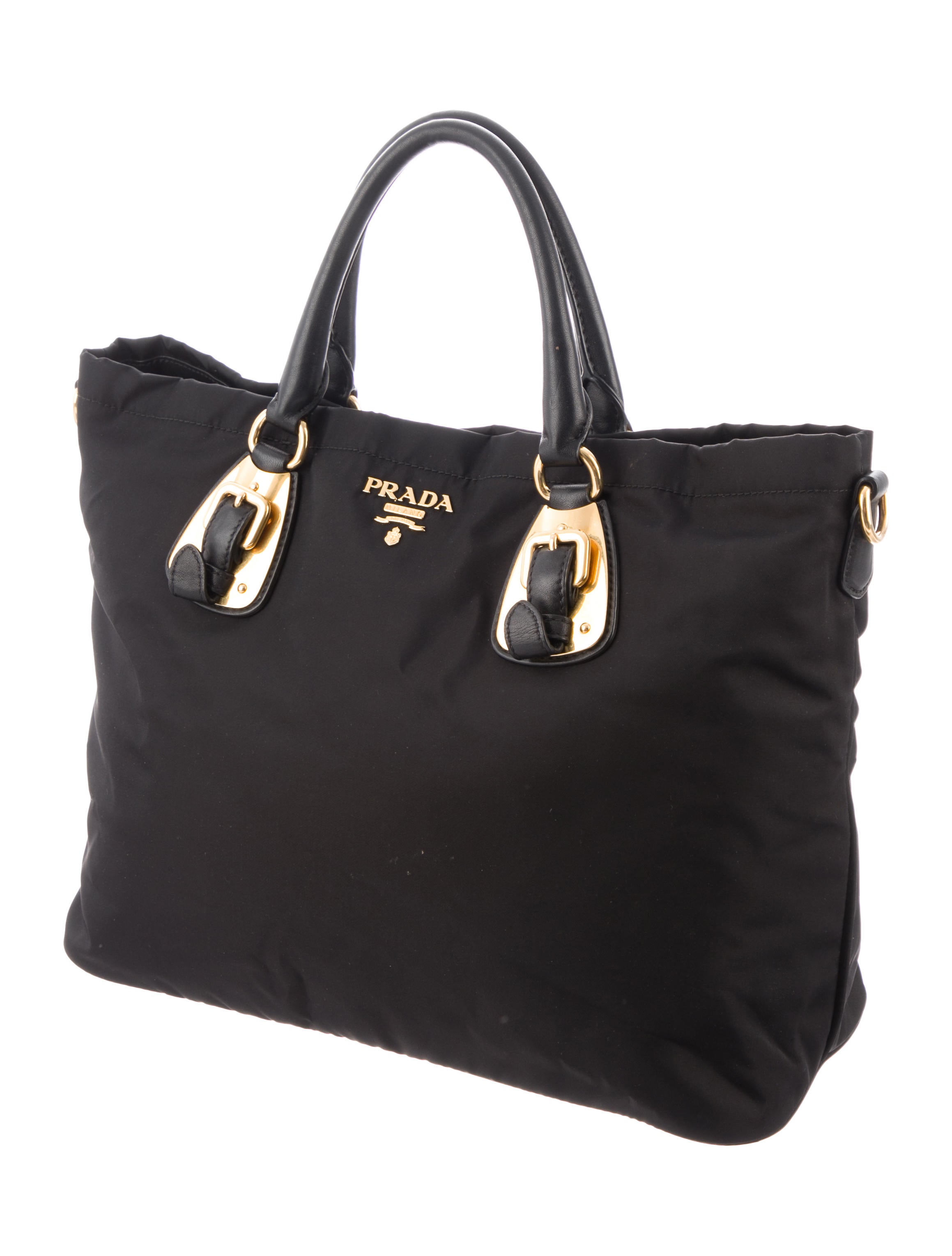 prada tessuto tote bag - handbags - pra249436 | the realreal