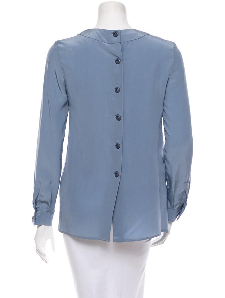 silk prada shirt