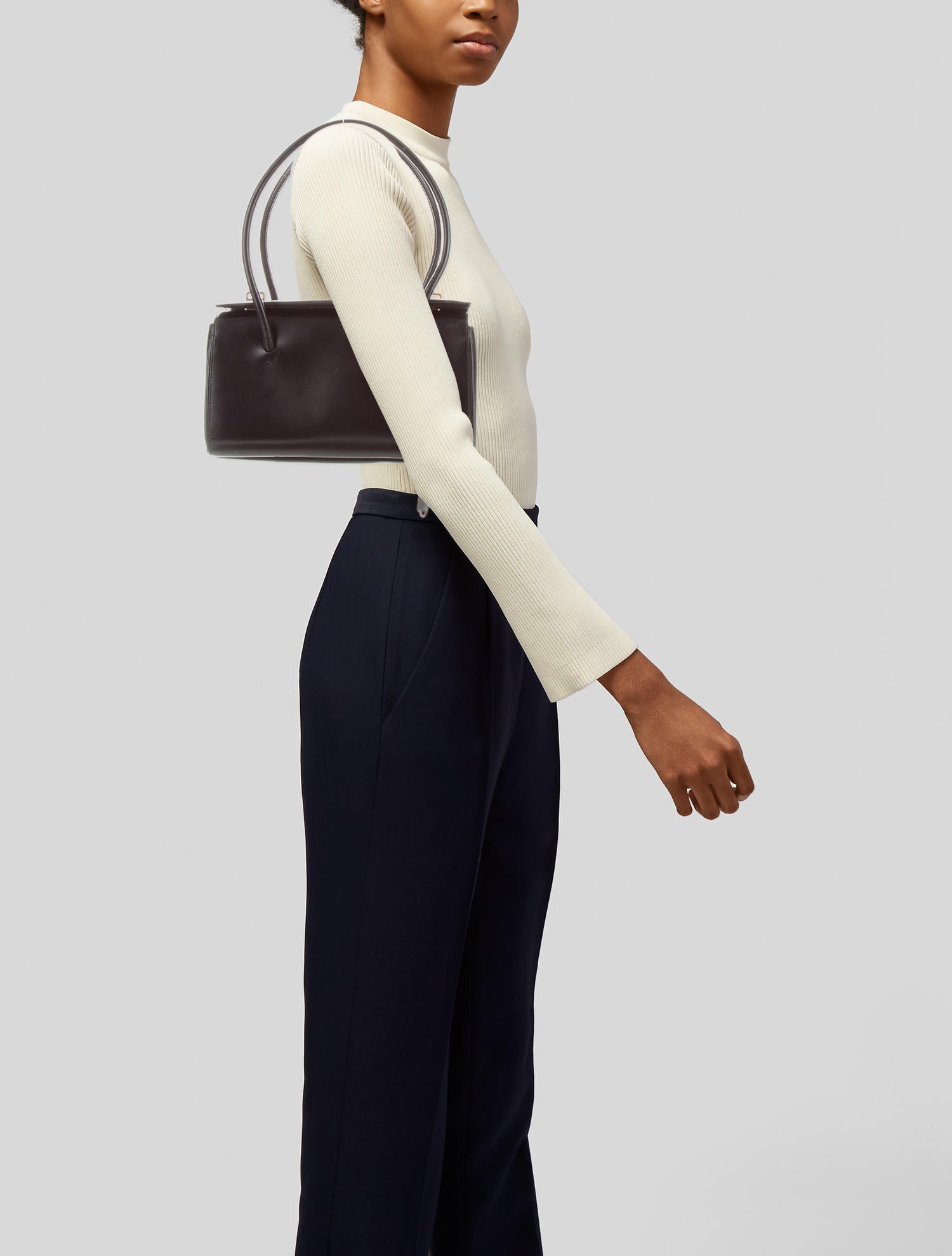 Prada Vitello Box Shoulder Bag