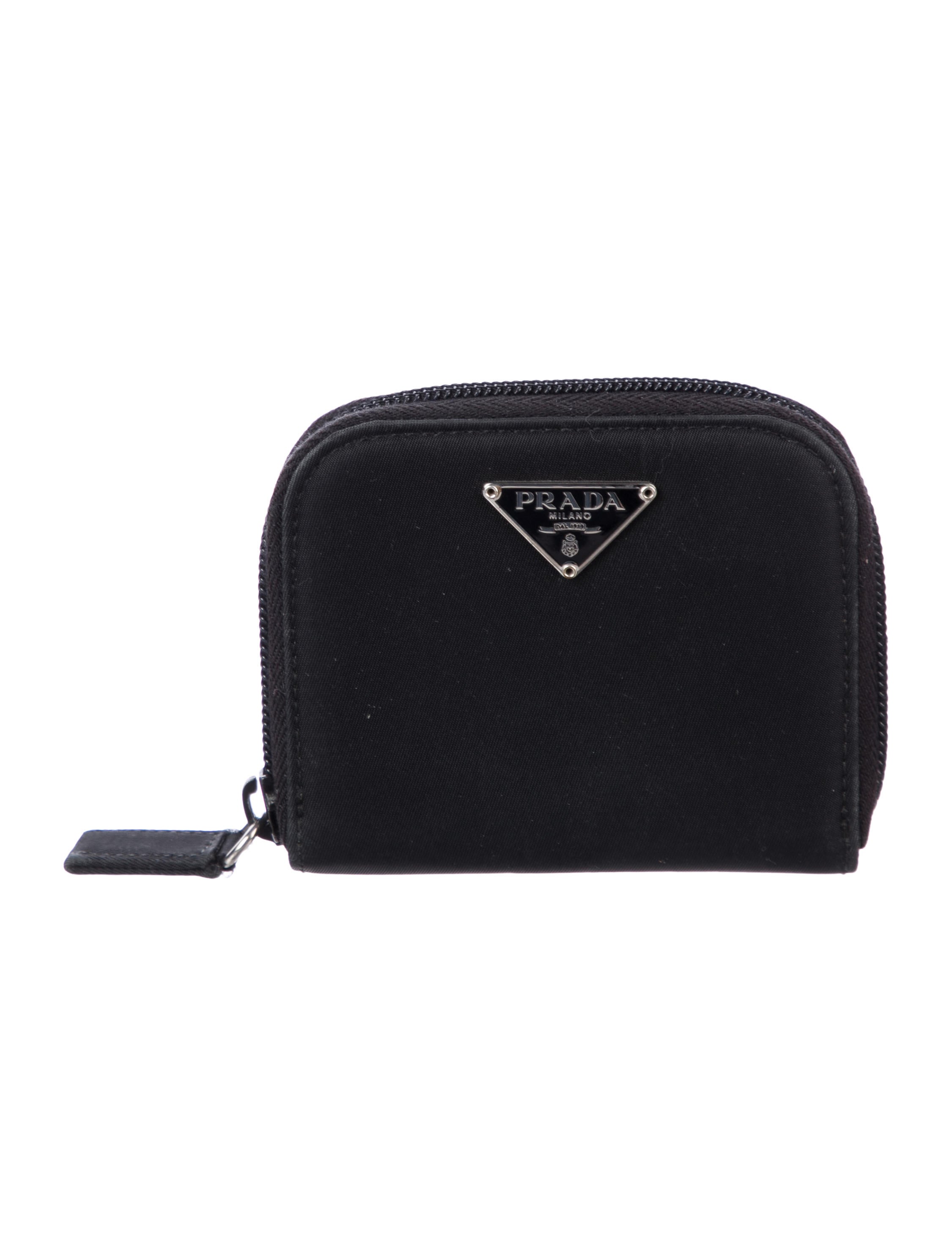 prada tessuto nylon wallet