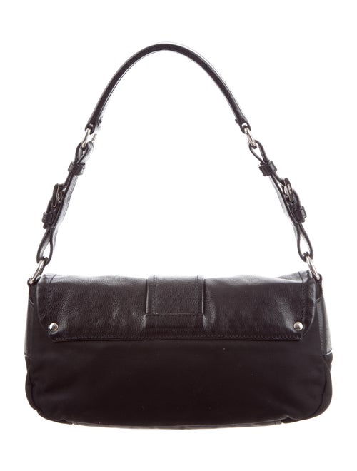 Prada LeatherTrimmed Nylon Shoulder Bag Handbags PRA285074 The