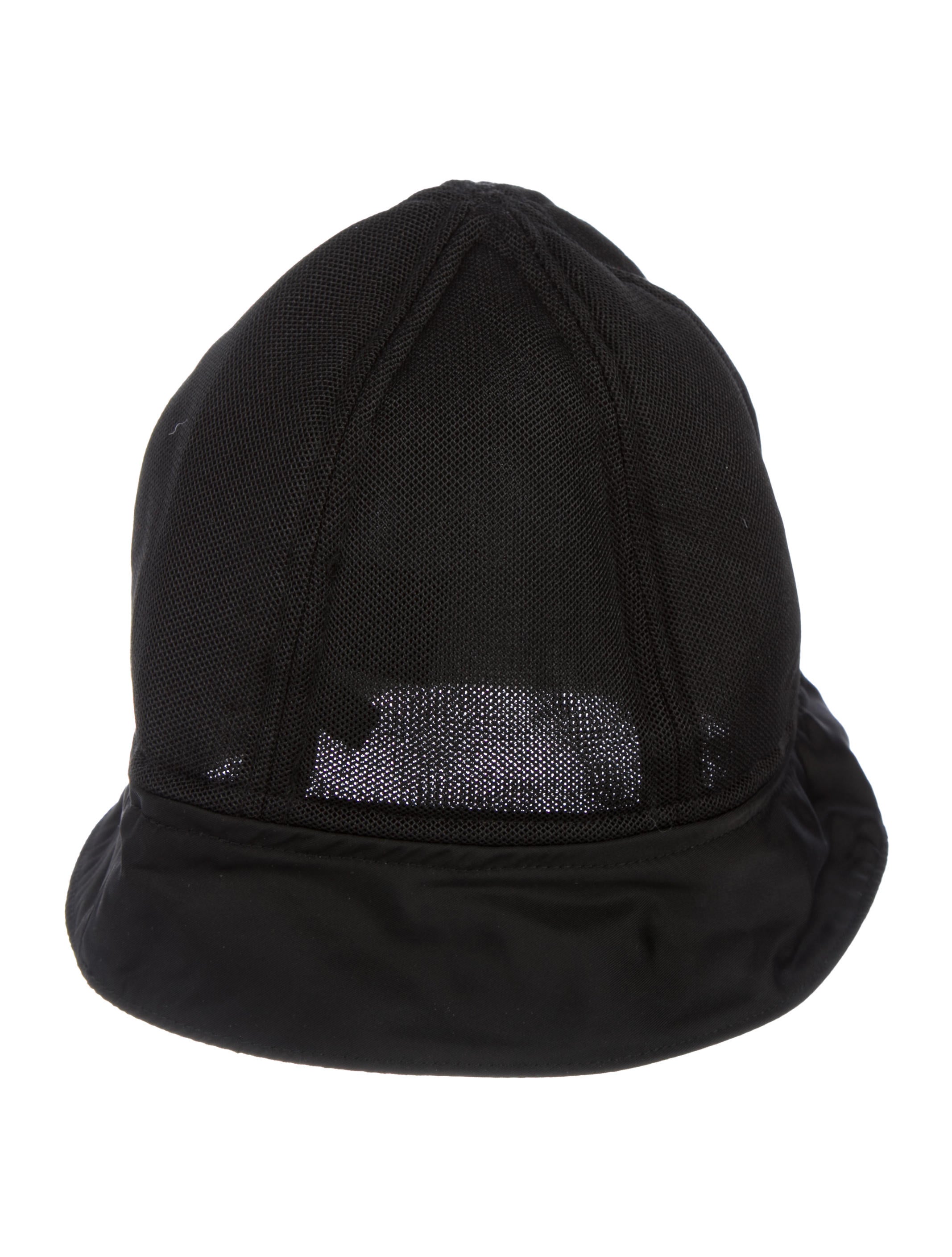 Prada mesh bucket hat Outlet