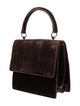 Prada Small Velvet Top Handle Bag