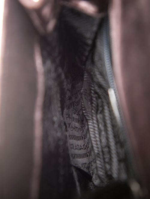 Prada Small Velvet Top Handle Bag