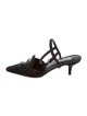 Leather Pointed-Toe Pumps image 1