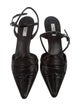 Leather Pointed-Toe Pumps image 3