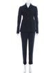 Wool Button-Up Pantsuit image 1