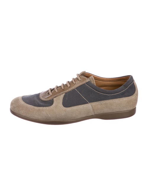 Prada Suede Low-Top Sneakers