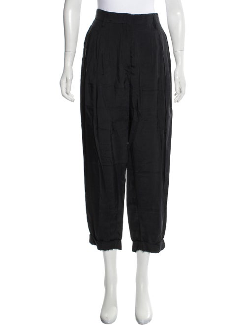 Prada HIgh-Rise Pleated Pants