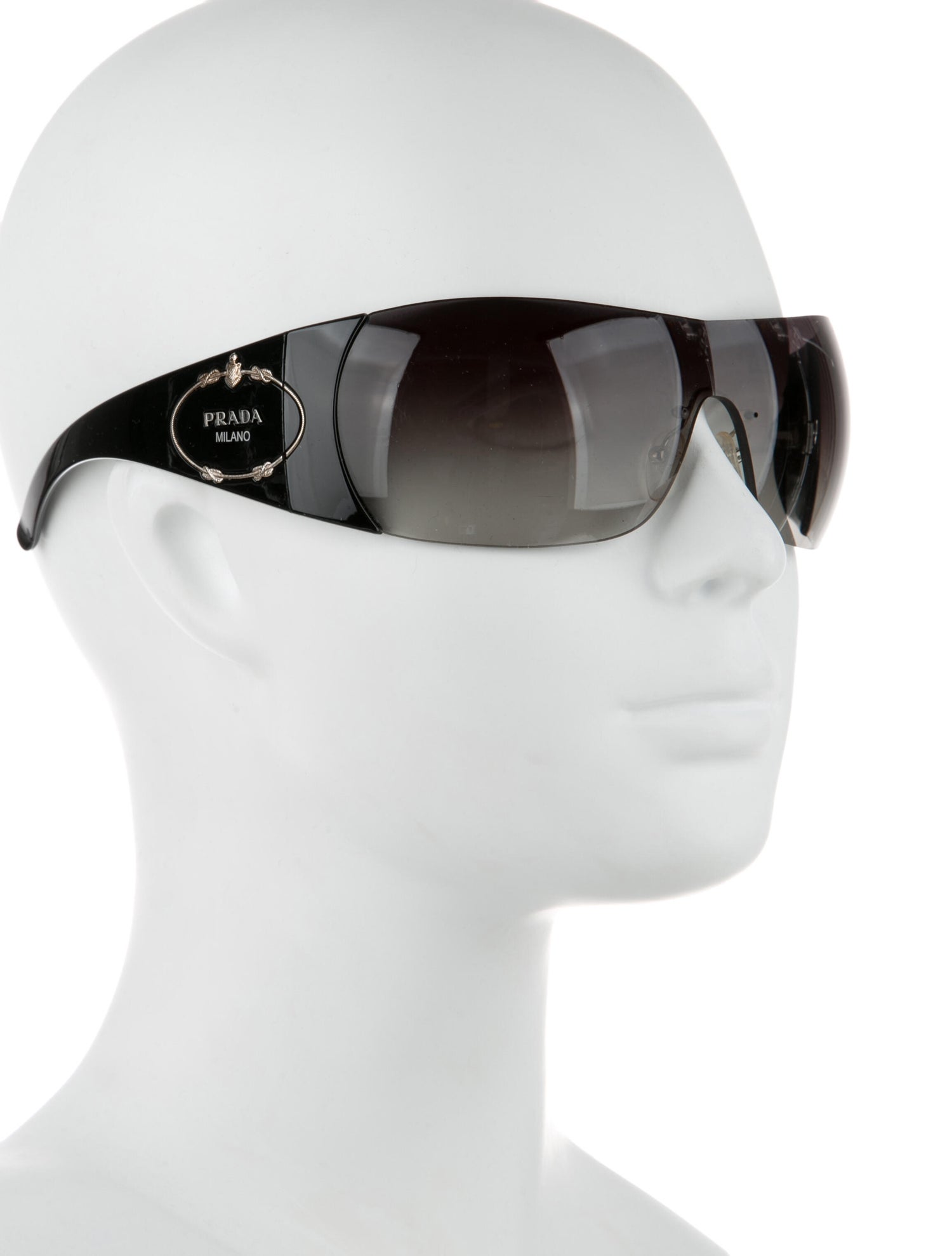 prada shield sunglasses