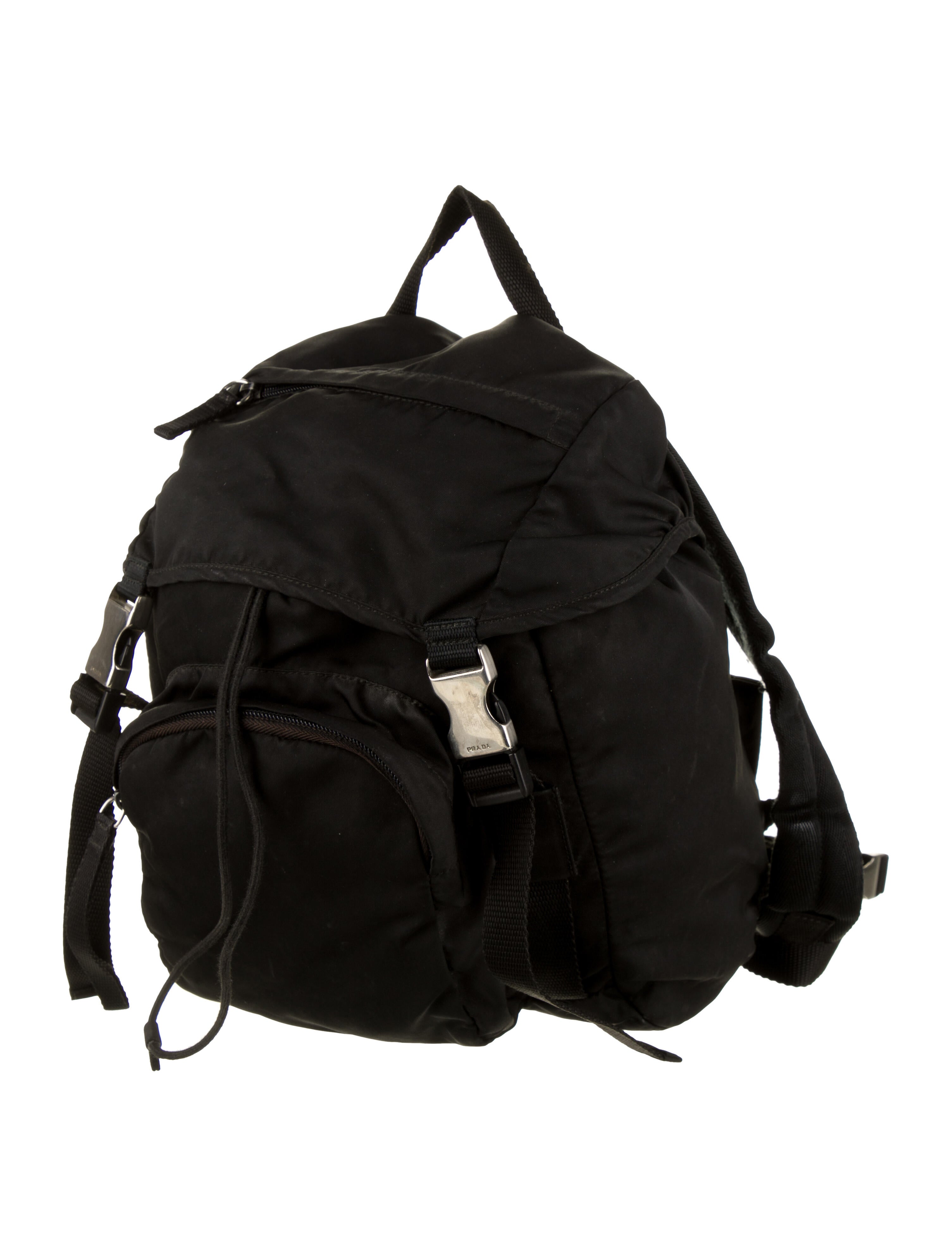 Prada Tessuto Montagna Backpack - Black Backpacks, Handbags