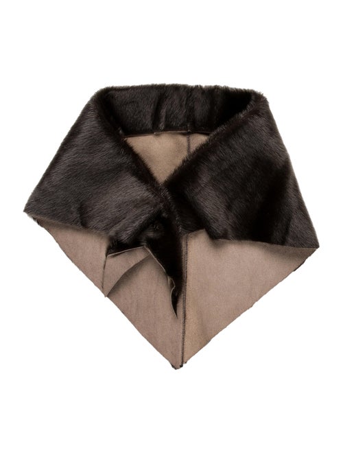 Prada Ponyhair Collar