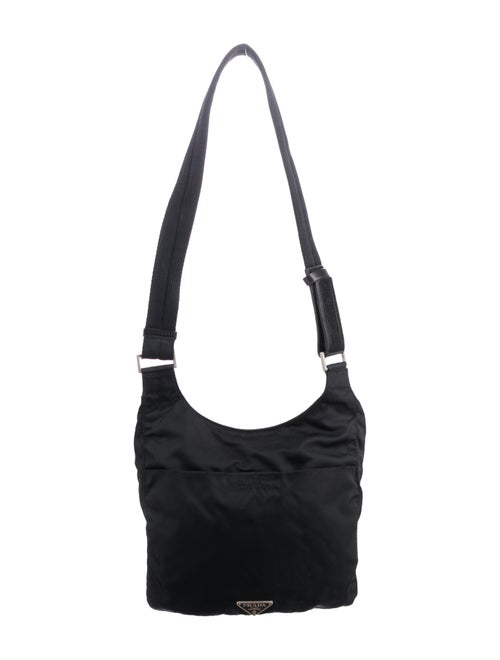 Prada Tessuto Shoulder Bag Black