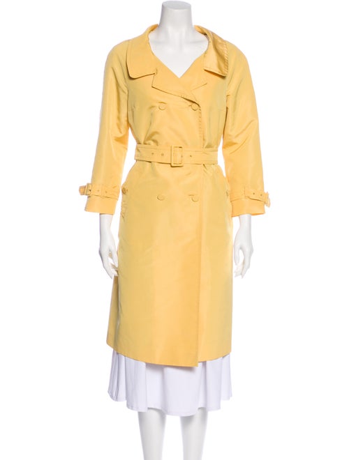 Prada Trench Coat Yellow