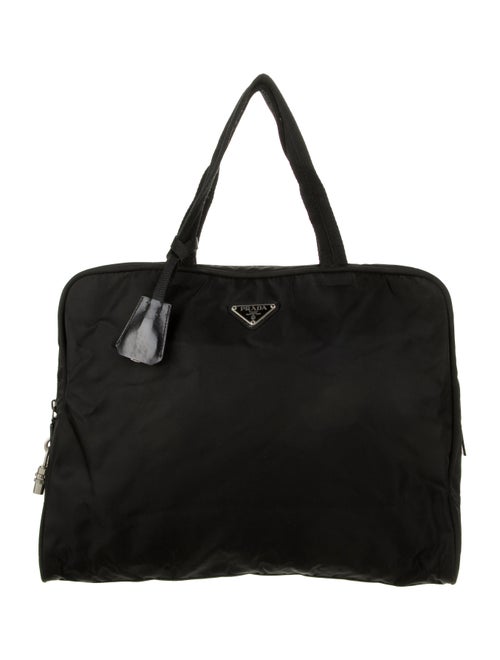 Prada Tessuto Handle Bag Black